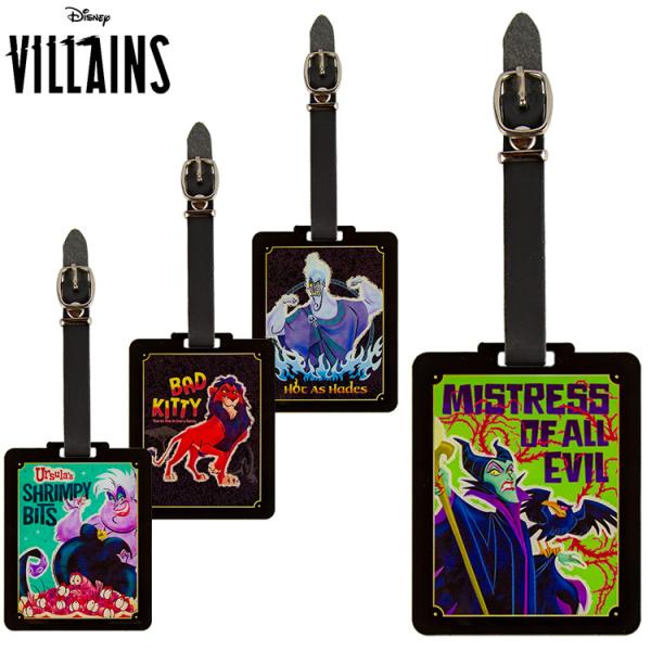 DISNEY VILLAINS ネームタグディズニー・ヴィランズは、ディズニー作品に登場する個性豊かな悪役たち。マレフィセントやスカー、アースラ、ハデスなど、恐ろしくも魅力的な存在が物語を彩る。邪悪な計画を企てる一方で、ユーモアやカリスマ性...