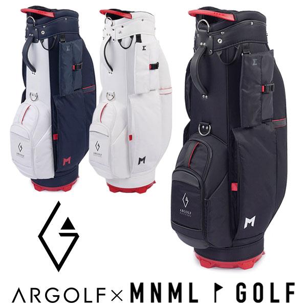 ARGOLF x MNML GOLF コラボ M GAIA CADDIE CN1 カートバッグ キャディバッグ アールゴルフ ミニマルゴルフ日本正規品 ARGOLF（アールゴルフ） (期間限定) ARGOLF x MNML GOLF コラボ M GAIA