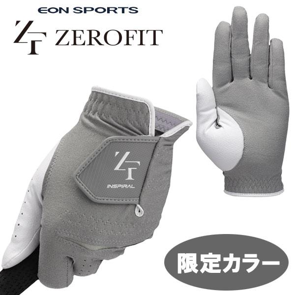 【10月6日発売】(メール便送料無料)  限定バイカラー イオンスポーツ ゼロフィット NEW インスパイラル ゴルフグローブ 右利き左手用 2026モデル