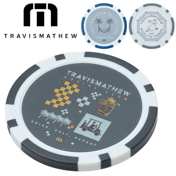 今シーズンを象徴するグラフィックをあしらったカジノマーカー。TravisMathewらしい気分が上がるデザインが魅力。素材：プラスチック原産国：中国W4cm×D4cm×H0.3cm