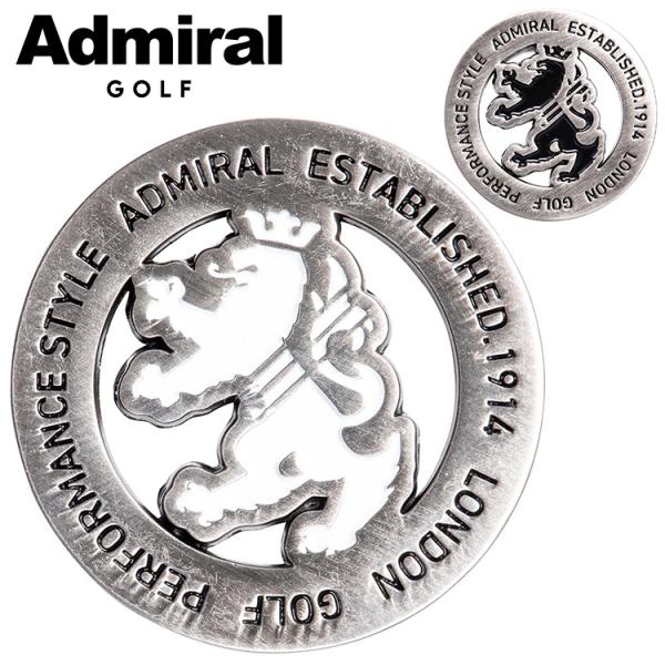 Admiralを象徴するランパントを使用したクラシカルなマーカー。直径35mmの大きなサイズを採用し重厚感のあるデザイン。直径35mmメタル原産国　Made in China◆◇◆メール便配送のご注意◆◇◆厚みのあるパッケージ等に入っている...