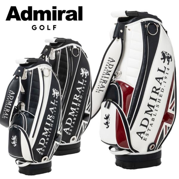 アドミラル Admiral トラディショナルスポーツ キャディバッグ 9インチ Admiral Golf（アドミラルゴルフ） トラディショナル キャディバッグ