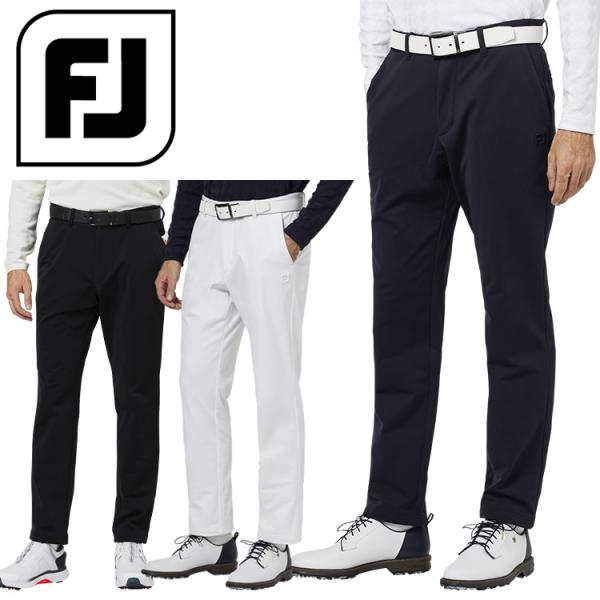 フットジョイ ゴルフ クラッシック裏フリースロングパンツ メンズ 2025秋冬 ゴルフウェア FJ-F25-P04 FootJoy（フットジョイ） ゴルフ クラッシック裏フリースロングパンツ