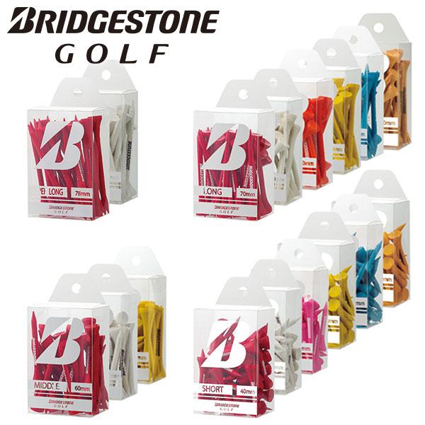 BRIDGESTONE GOLF GAG30224本入 スーパーロングティー■全長78mm ■全2色：赤、白28本入 ロングティー■全長70mm ■全6色：赤、白、オレンジ、黄、青、ニス36本入 ミドルティー■全長60mm ■全3色：赤、白...