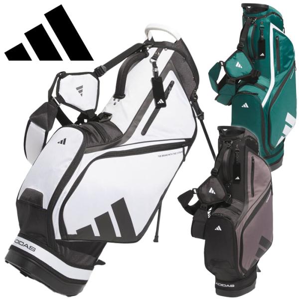 ADIDAS GOLF アディダス ゴルフ 軽量 ロゴスタンドバッグ 8.5型 ADIDAS GOLF アディダス ゴルフ 軽量 ロゴスタンドバッグ 8.5型