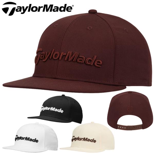 フロントに施されたTaylorMadeの3D刺繍と、低めのクラウンを採用したパフォーマンススナップバック仕様が特徴的なフラットビル。Size： フリー(57-59cm)素材： 本体/ポリエステル 95% ポリウレタン 5% つば裏/ポリエス...
