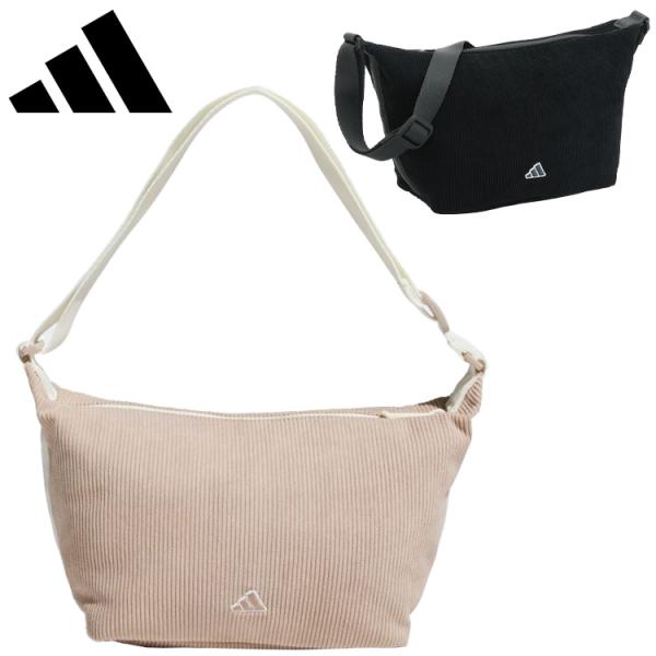 コーデュロイ素材を使用したラウンドポーチ。裏地にはクラシックなゴルファーのグラフィックをプリントし、気分を高めてくれる。背面にはファスナーポケット、内側には2つのメッシュポケット付きで小物を整理するのに便利。ショルダーストラップ付き。サイズ...