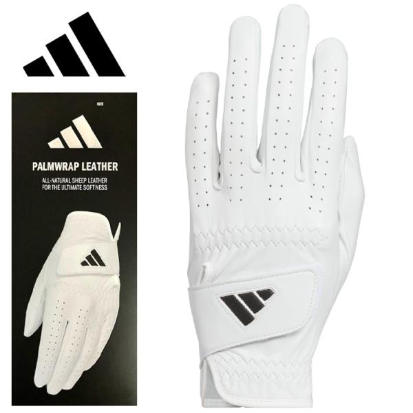 【メール便対応】アディダスゴルフ パームラップ レザー グローブ メンズ LA411 2026モデル 日本正規品