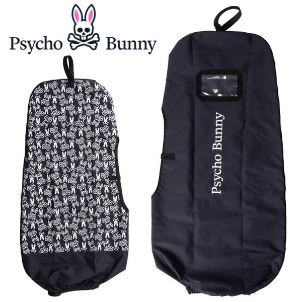 サイコバニーゴルフ MONOGRAM トラベルカバー PBMG5FK1 2025モデル 日本正規品 Psycho Bunny（サイコバニー） サイコバニーゴルフ MONOGRAM トラベル