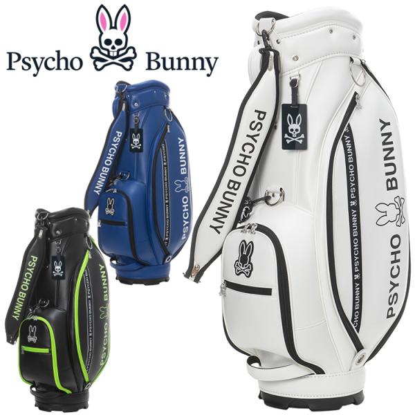 Psycho Bunny サイコバニーゴルフ FLAGSHIP キャディバッグ 9.0型 2025