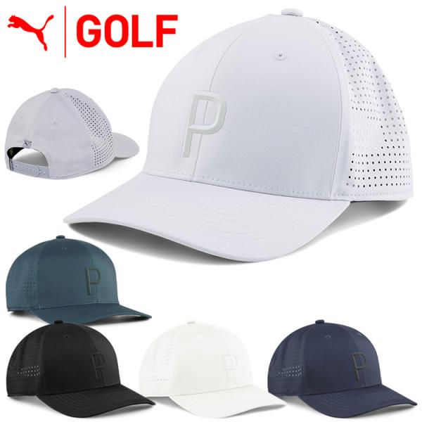 後ろにあるスナップバックアジャスターでフィットの調節が可能なメンズキャップ。フロントにはPのロゴマーク、バックにはプーマのキャットロゴでベーシックでありながら、洗練された雰囲気を醸し出しています。左右は通気性の良いメッシュ素材。ゴルフの時以...
