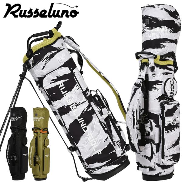 Russeluno 【期間限定】 ラッセルノ ゴルフ MILITERY GOLF BAG Russeluno 【期間限定】 ラッセルノ ゴルフ MILITERY GOLF BAG