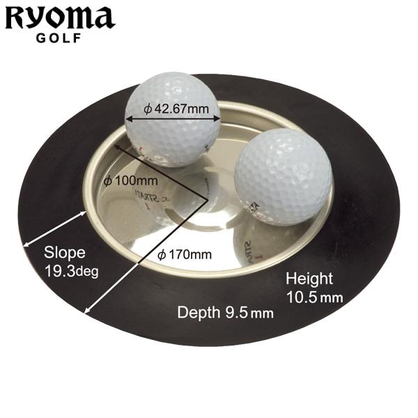 RYOMA リョーマ 上手くなるカップ 丸型  / ネコポスの配送で全国一律送料無料！　自宅練習　ゴルフ練習