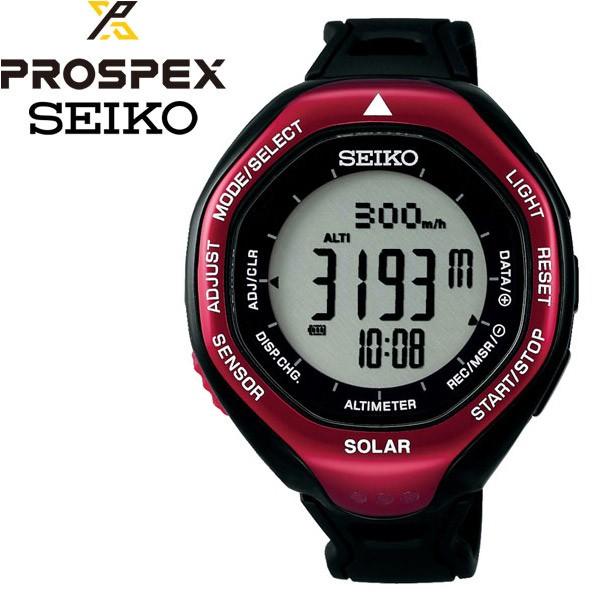 プロスペック アルピニスト 登山用ソーラーデジタルウオッチ 腕時計 SEIKO PROSPEX SBEB003