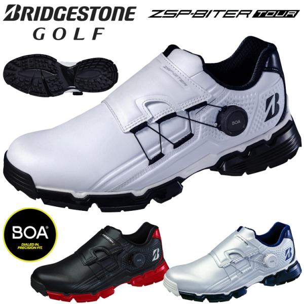 ブリヂストン SH2401 ゴルフシューズ BOAシステム BRIDGESTONE GOLF ブリヂストンゴルフ ゼロ・スパイク バイター