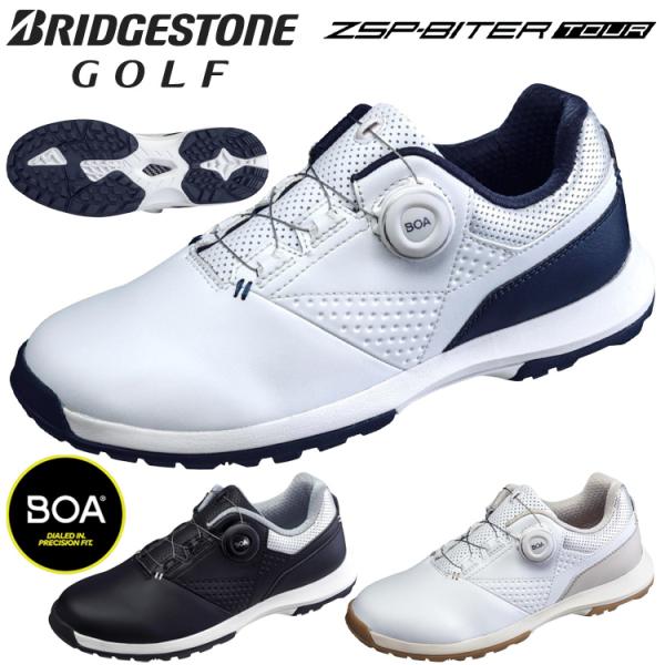 ブリヂストンゴルフ ゼロ・スパイク バイター ライト BOA レディース スパイクレス ゴルフシューズ SH2408 BRIDGESTONE GOLF ブリヂストンゴルフ ゼロ・スパイク バイター ライト