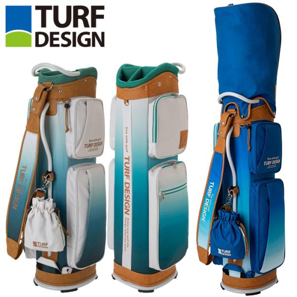 TURF DESIGN ターフデザイン グラデーション キャディバッグ 9.5型