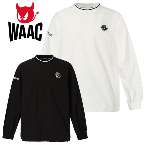 WAAC ワック ストレッチタフタバックロゴプルオーバー メンズ WAAC ワック ストレッチタフタバックロゴプルオーバー メンズ
