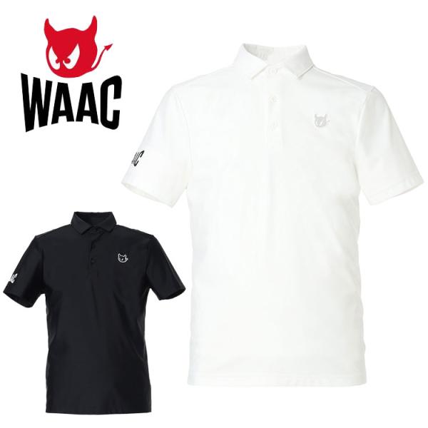 WAAC ワック ESSENTIAL ECO NYLON ポロシャツ メンズ 2026春夏 ゴルフ