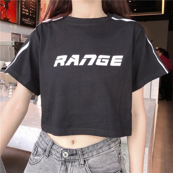 へそ出し トップス 半袖 ヘソ出し Tシャツ レディース 柄 かわいい ショート 丈 ダンス 衣装 ブラック ホワイト 黒 白 夏フェス ミニ 可愛い Buyee Buyee Japanese Proxy Service Buy From Japan Bot Online