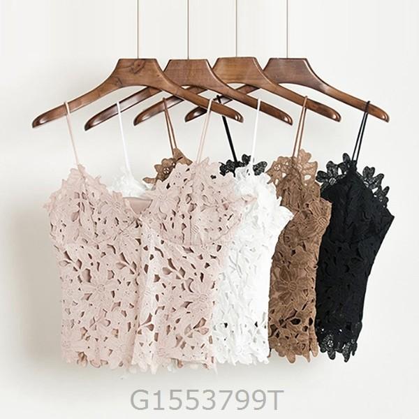 キャミソール重ね着レースビスチェおしゃれ可愛いレディーストップス花柄黒白ピンクブラックホワイトキャミ夏服夏物カジュアルファッション G1553 Apcf163 ヨシモンショップ 通販 Yahoo ショッピング