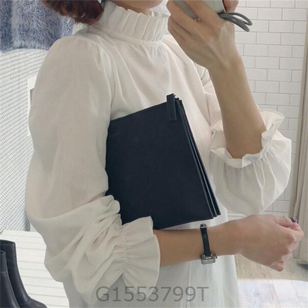 フリルネックパフスリーブブラウス長袖レディース白春夏おしゃれ可愛いかわいいコーデシャツトップスフリル袖フレアスリーブ春服夏服大人カ G1553 Apdf4 ヨシモンショップ 通販 Yahoo ショッピング