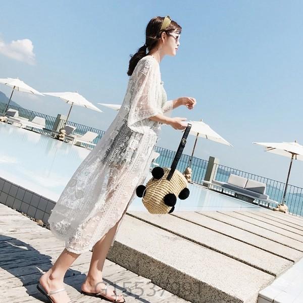 リゾート水着の上花柄シャツワンピースカーディガン春夏海外旅行ビーチ海春服夏服スタイル総レースコーデレースおしゃれ可愛いかわいい白 Buyee 日本代购平台 产品购物网站大全 Buyee一站式代购 Bot Online