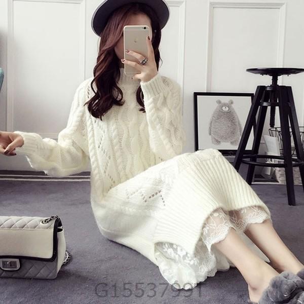 きれいめニットワンピケーブル編みハイネックざっくりニットレディース長袖カジュアルあったか可愛いきれいめ大人かわいいおしゃれ秋服冬服秋冬 G1553 Apna198 ヨシモンショップ 通販 Yahoo ショッピング