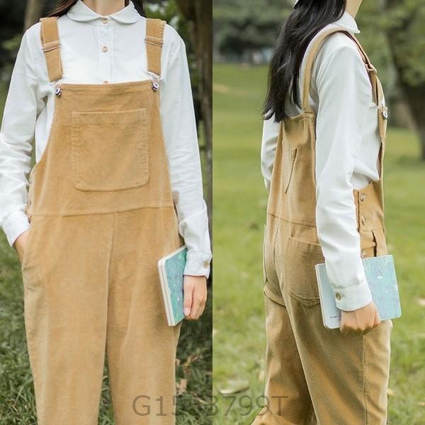 ジャンプスーツレディースサロペット秋服冬服パンツコーデュロイかわいいオールインワン可愛いおしゃれオーバーオールの価格と最安値 おすすめ通販を激安で