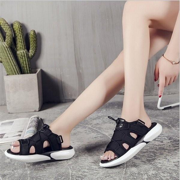 コンフォートサンダル夏スニーカー風サンダル厚底サンダルウェッジソール疲れにくい運動風スポーツサンダル美脚普段履き学生大人通学 Gt Odjpu972 ヨシモンショップ 通販 Yahoo ショッピング