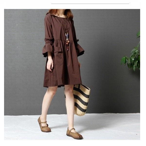 ワンピースプリーツワンピースレディースマキシワンピース綿麻混ワンピース無地森ガールナチュラル服マキシワンピエレガント30代40代50代 Gt15 Bpkmv1 ヨシモンショップ 通販 Yahoo ショッピング