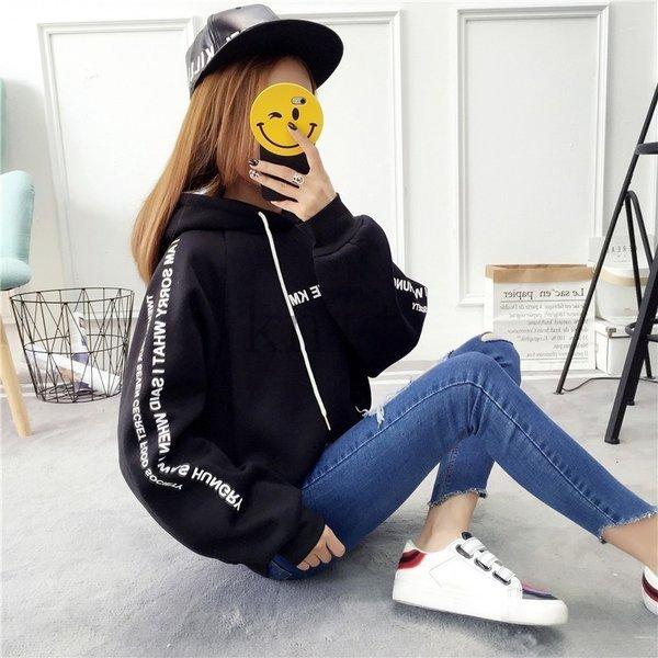 超パーカーレディースおしゃれ中学生高校生10代韓国ファッションスウェット大きいサイズカジュアルトップス268 Gt1b937dc2b ヨシモンショップ 通販 Yahoo ショッピング
