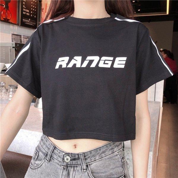 超へそ出しトップス半袖ヘソ出しtシャツレディース柄かわいいショート丈ダンス衣装ブラックホワイト黒白夏フェスミニ可愛い Gt1c2b94f11 ヨシモンショップ 通販 Yahoo ショッピング