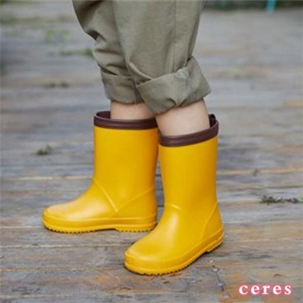 長靴 キッズ 男の子 女の子 レインブーツ 黄色 Yazyl Cqdxp857 ヨシモンショップ 通販 Yahoo ショッピング