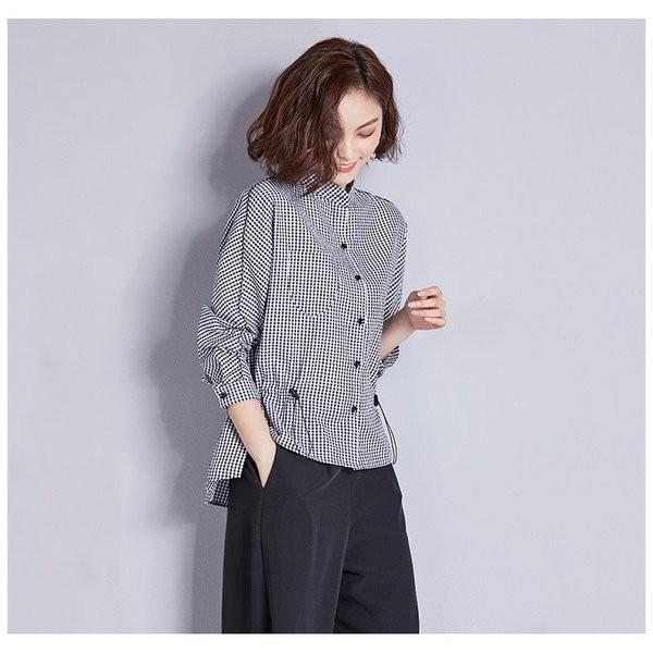品 列車 反逆 ギンガム チェック ブラウス レディース Newhopeofeastorange Org