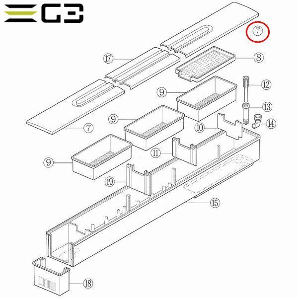コトブキ工芸 コトブキ スーパーターボ1200Zプラス パーツ(7