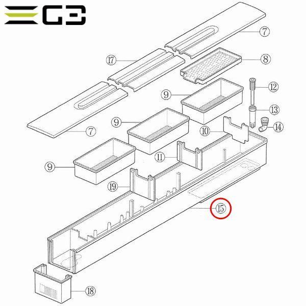 コトブキ工芸 コトブキ スーパーターボ1200Zプラス パーツ(15