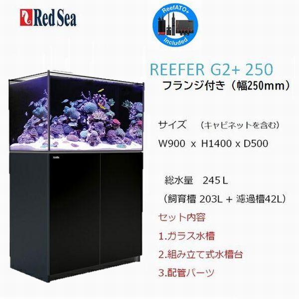 レッドシー リーファーG2+ 250フランジ付き ブラック Red sea レッドシー リーファーG2+ 250フランジ付き ブラック Red sea