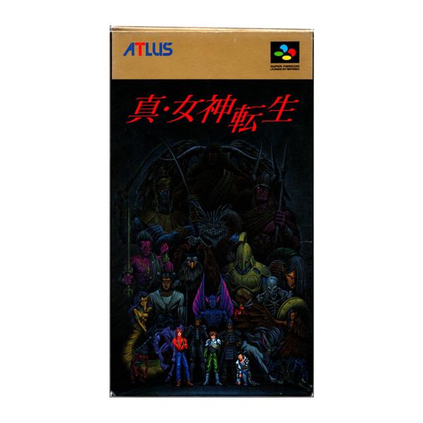 真・女神転生 (SFC)(箱説明書付)