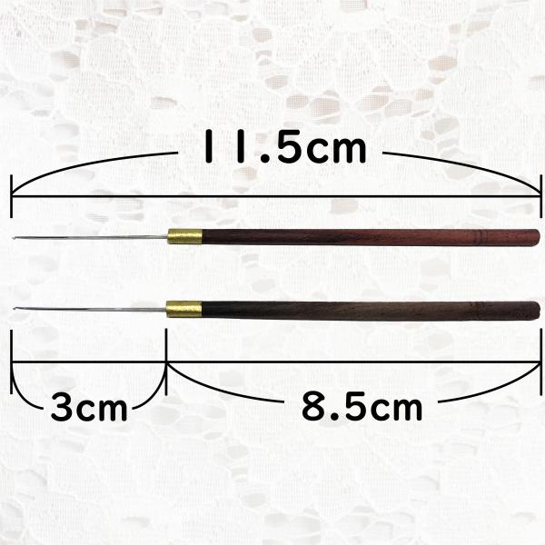 アリワーク 刺繍針 ２本セット 針サイズ3cm オートクチュール かぎ針 刺しゅう ビーズ刺繍用ニードル 手芸 用品 用具 ハリ Buyee Buyee 日本の通販商品 オークションの代理入札 代理購入