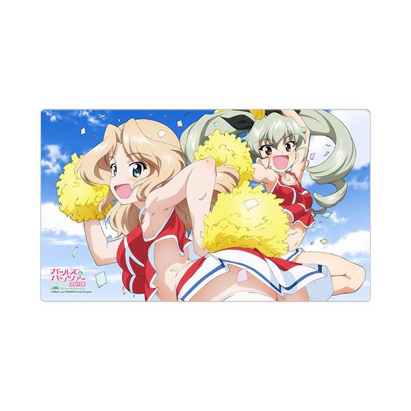 ガールズ＆パンツァー 最終章 ラバーマット（ケイ＆アンチョビ
