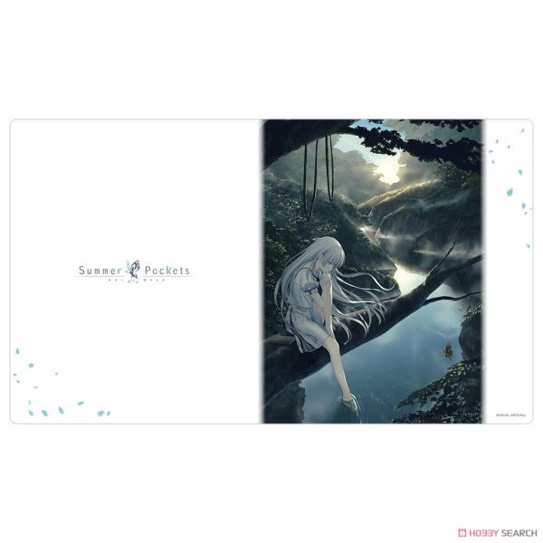 サマーポケッツ 鳴瀬しろは 　マットカーテン魂 サマポケ Summer Pockets REFLECTION BLUE]ラバーマット（鳴瀬しろは