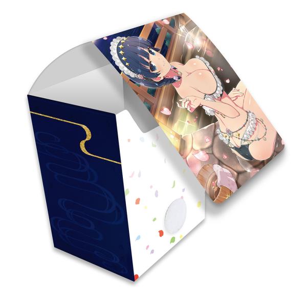 閃乱カグラ　鴇　カーテン魂　ラバーマット　PU製デッキケース　ワイドサイズ 閃乱カグラ 鴇 カーテン魂 ラバーマット PU製デッキケース