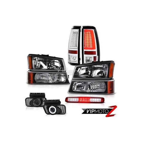 カー用品 パーツ ヴェノムインク 03 06 ブレーキ シルバラード 自動車 1500 ルーフ テールライト パーキング ライト ルーフ ブレーキ ヘッドランプ フォグランプ Led E G A Imp