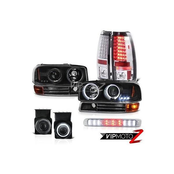 21最新作 パーツ アクセサリー ヴェノムインク Halo Led ヘッドライト バンパー 03 シエラ テールライト プロジェクター フォグ ハイ ストップ クローム 日本初の国産品