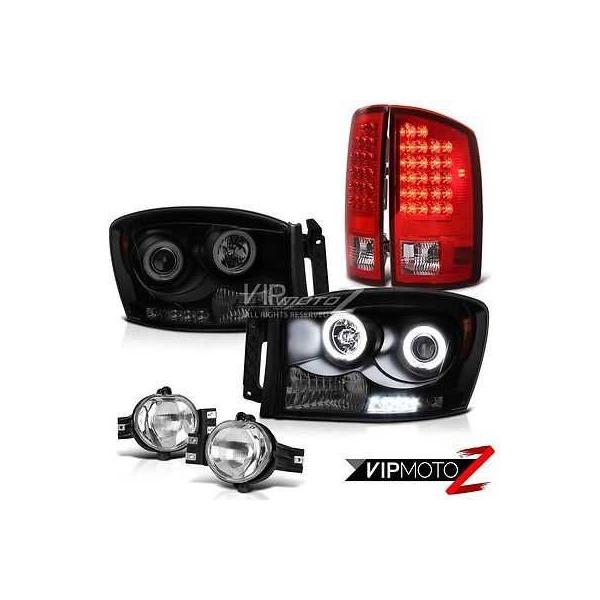 新しく着き カー用品 パーツ ランプ ヴェノム エンジェルアイ ヘッドランプ Led テールライト ドライビング フォグランプ ラム Mega Cab Slt 07 08 ワンピなど最旬ア