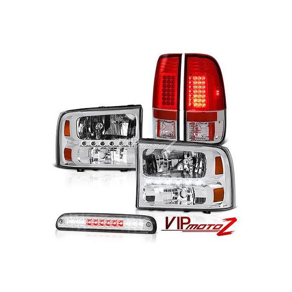 ハイ G A Impの車 パーツ ヘッドライト 車 テールライト アクセサリー サード ヴェノム 99 04 ブレーキ サード F350 Led カーゴ レッド 99 04 ハーレーダビッドソン E G A Imp