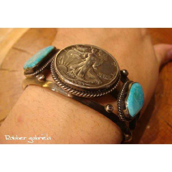 LIBERTY DOLLERオールドコイン ブレスレット シルバー925 【公式通販】