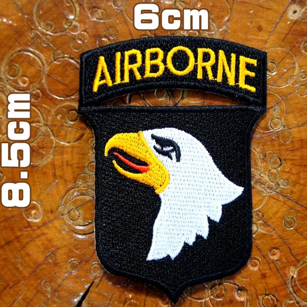 航空自衛隊　米軍　ミリタリー　ワッペン　パッチ　バラ売り可 ミリタリーワッペン【第101空挺師団/101st Airborne Division