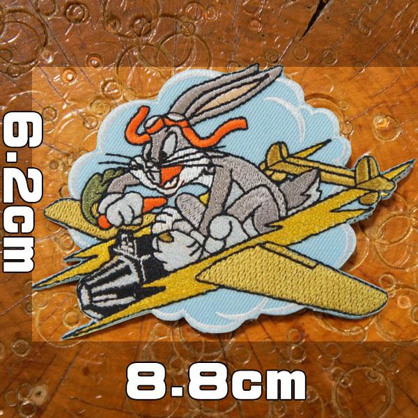 アメカジミリタリーワッペン【P-38ライトニング アメリカンラビット 第